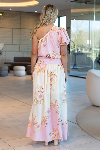 AUGUSTINE - DASHA MAXI SKIRT - PINK