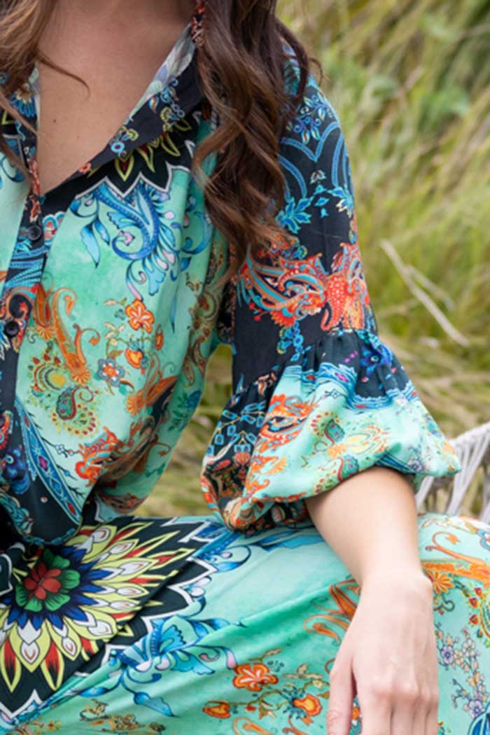 AUGUSTINE - ALICE SHIRT - GREEN