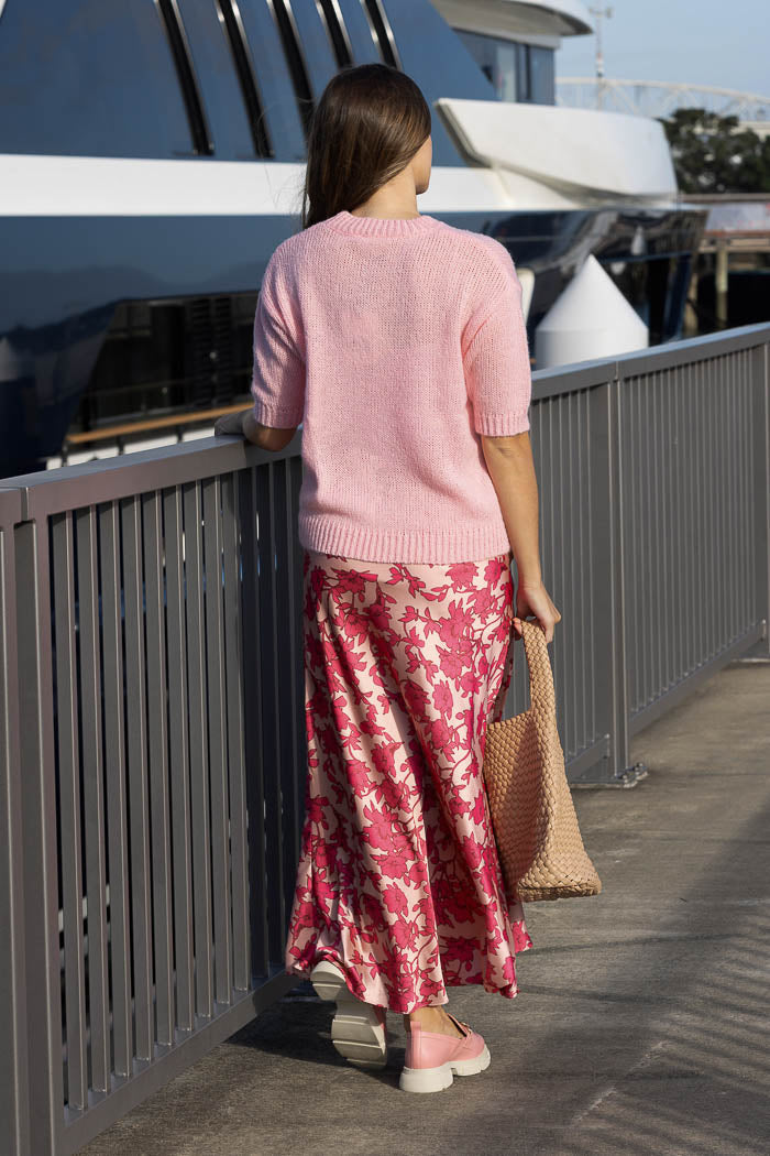 AUGUSTINE - SASHA MAXI SKIRT - PINK
