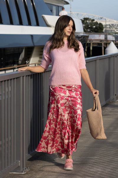 AUGUSTINE - SASHA MAXI SKIRT - PINK