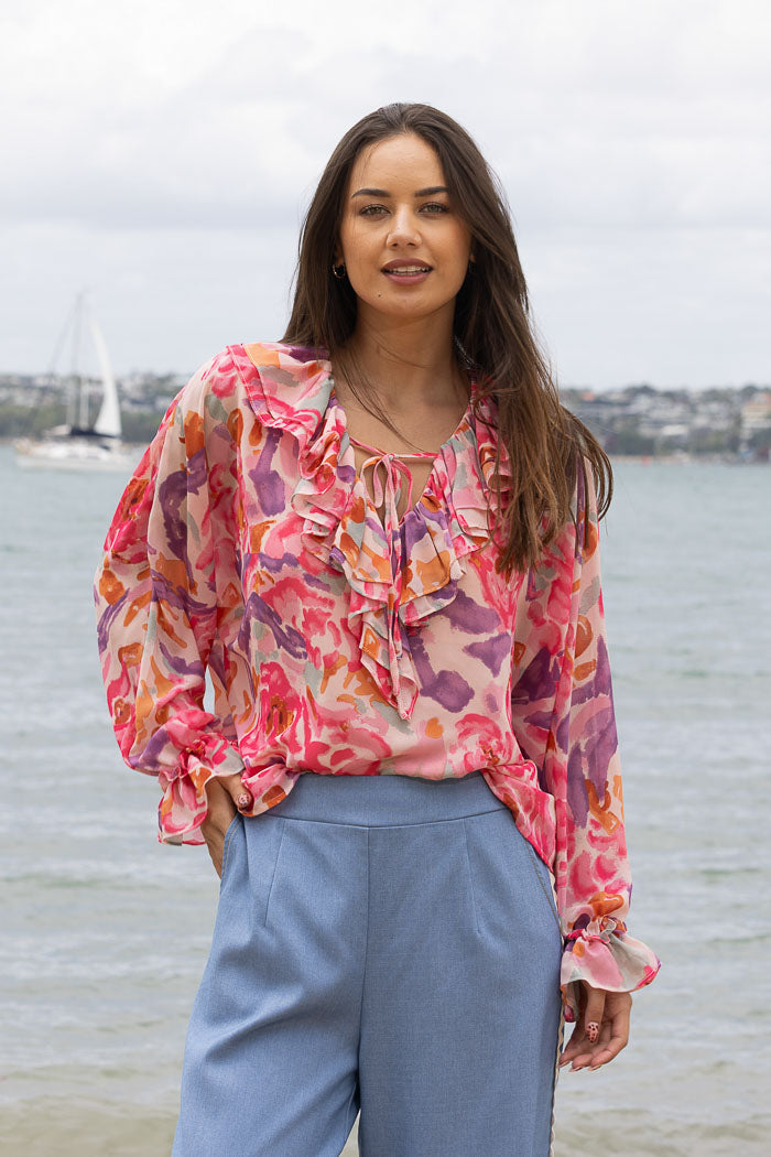 AUGUSTINE - LOUISE BLOUSE - FLORAL