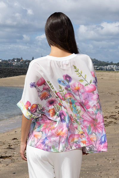 CHARLO - LOLA TOP - FLORAL