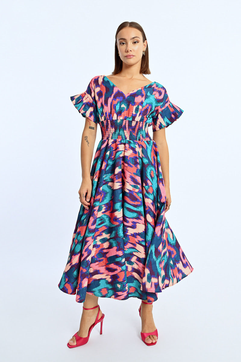 LILI SIDONIO - WOVEN DRESS - MULTICO VALLADOLID