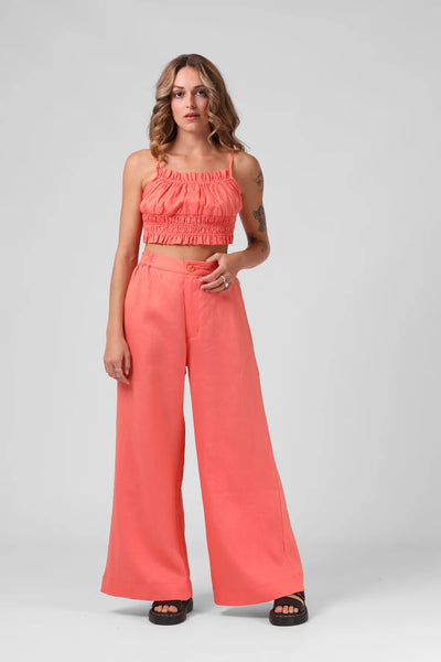 RPM - CANGUU PANT - WASHED CORAL