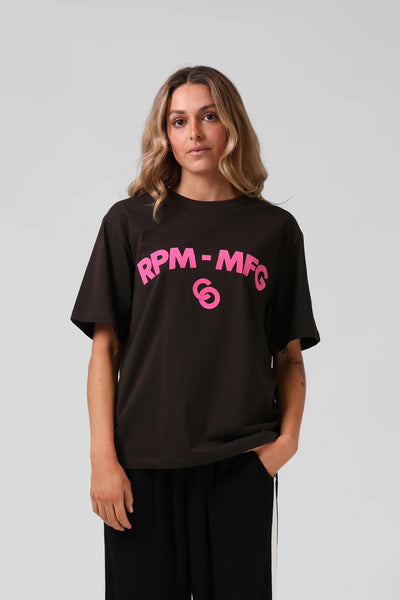 RPM - LINK TEE - BLACK COFFEE