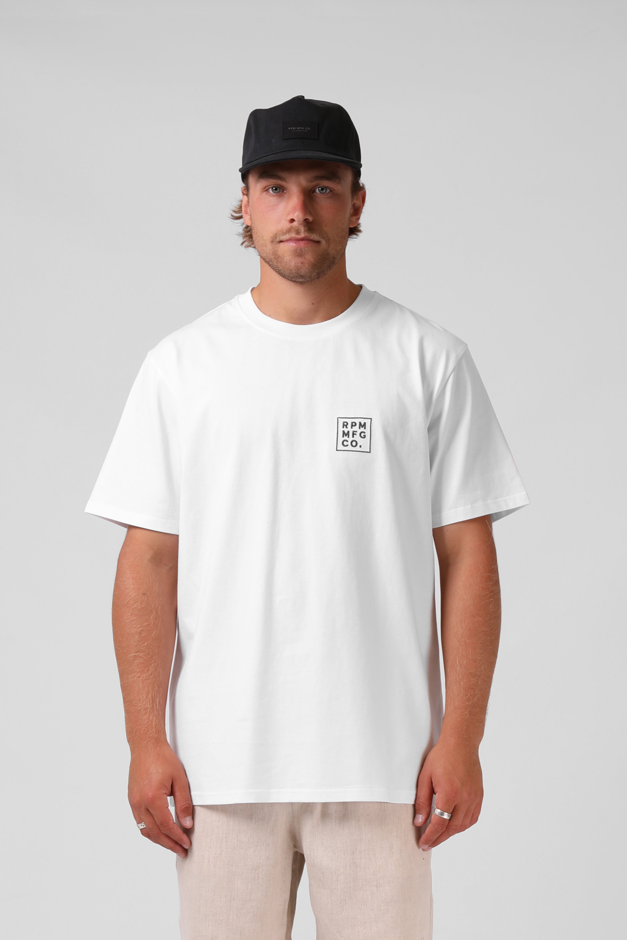 RPM - BASE TEE - WHITE