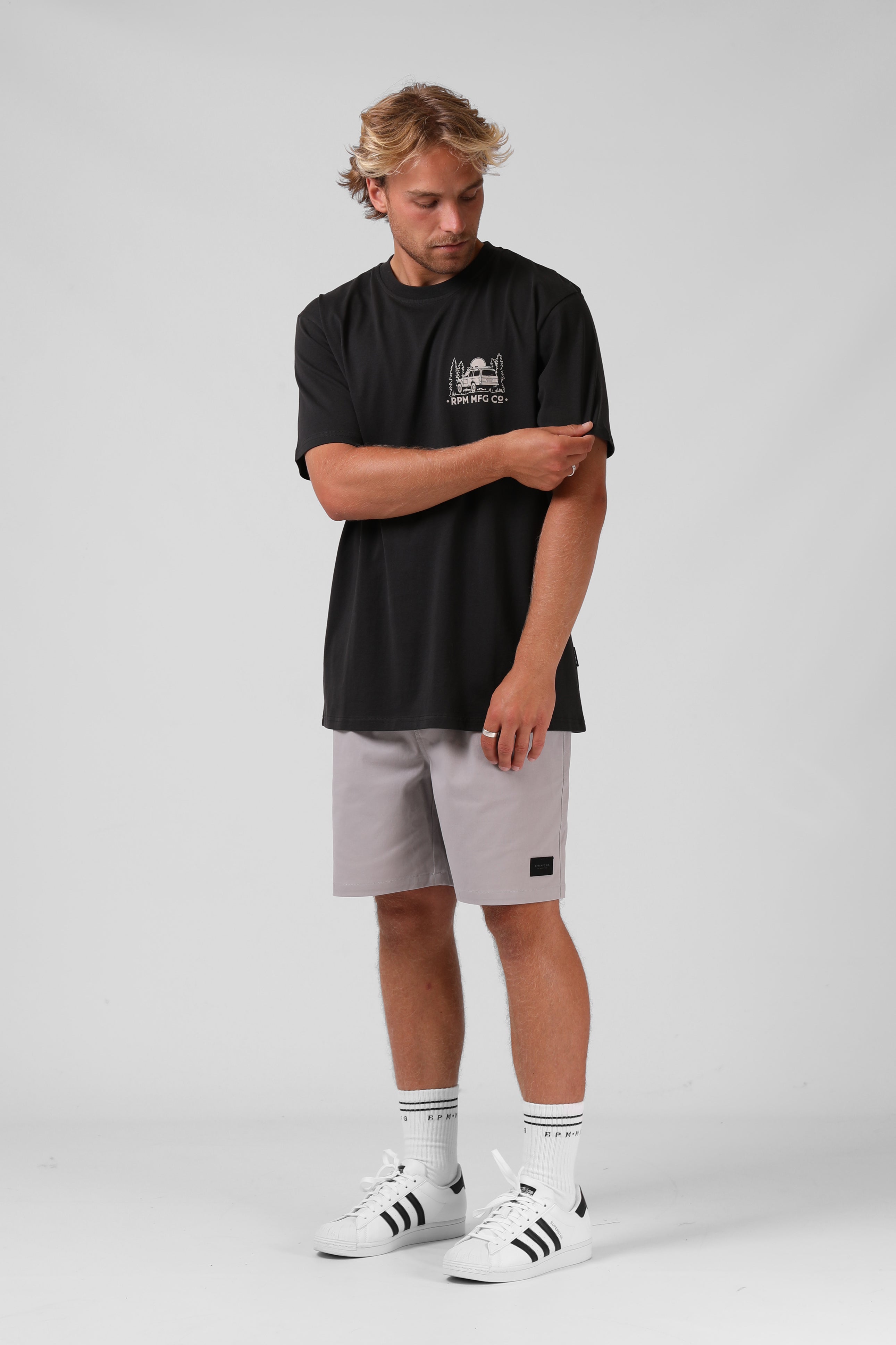 RPM - LAND CRUISER TEE - OLD BLACK