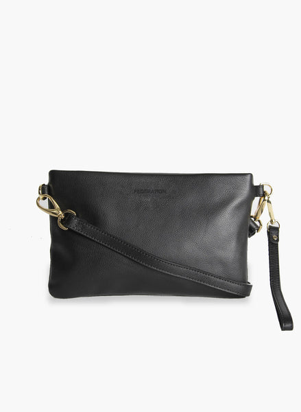 FEDERATION Ryder Bag - Black Leather