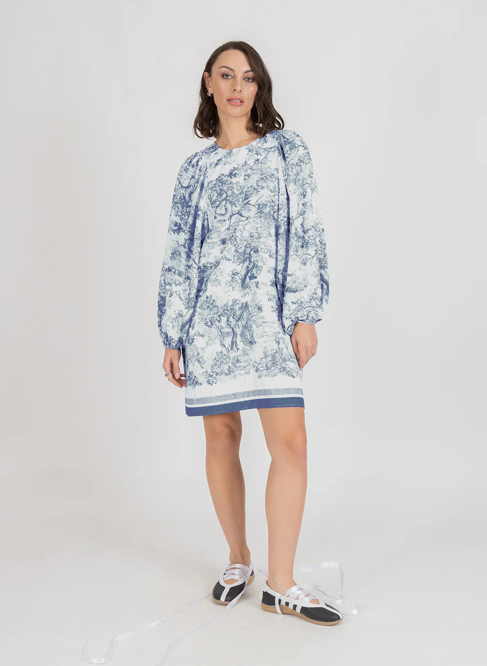 FEDERATION - RUNAWAY DRESS - NAVY