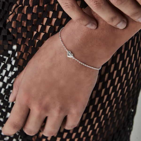 STOLEN  - SINGLE HEART BRACELET
