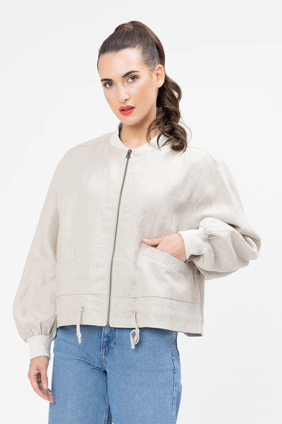 SEEKING LOLA - KEEN JACKET - OATMEAL