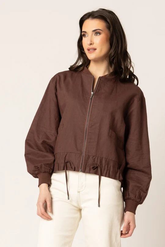 SEEKING LOLA - KEEN JACKET - ESPRESSO