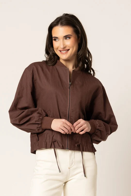 SEEKING LOLA - KEEN JACKET - ESPRESSO