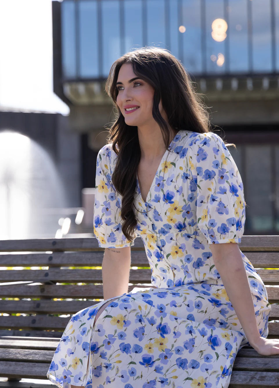 SEEKING LOLA - CHEERFUL DRESS - BUTTERCUP