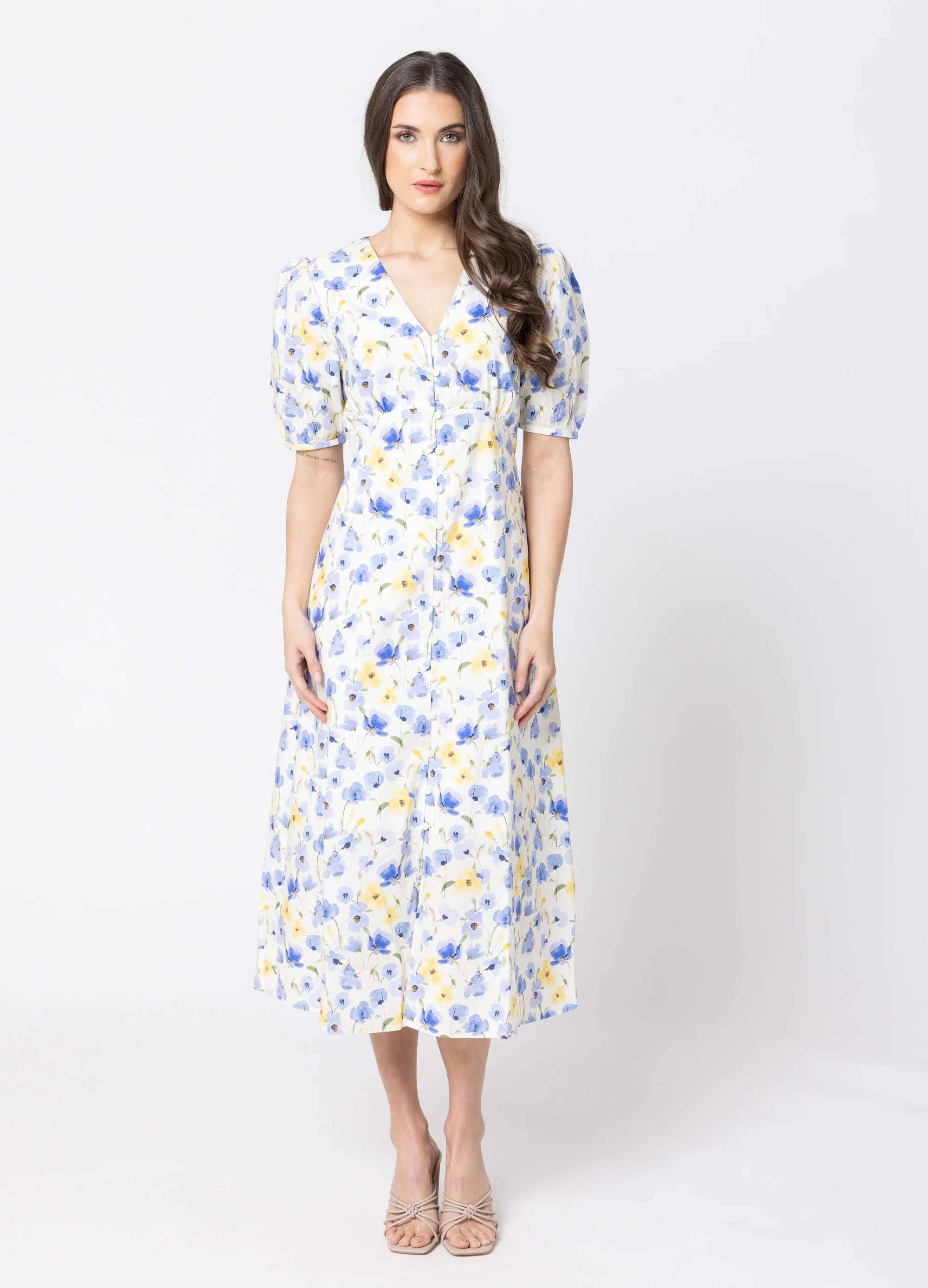 SEEKING LOLA - CHEERFUL DRESS - BUTTERCUP