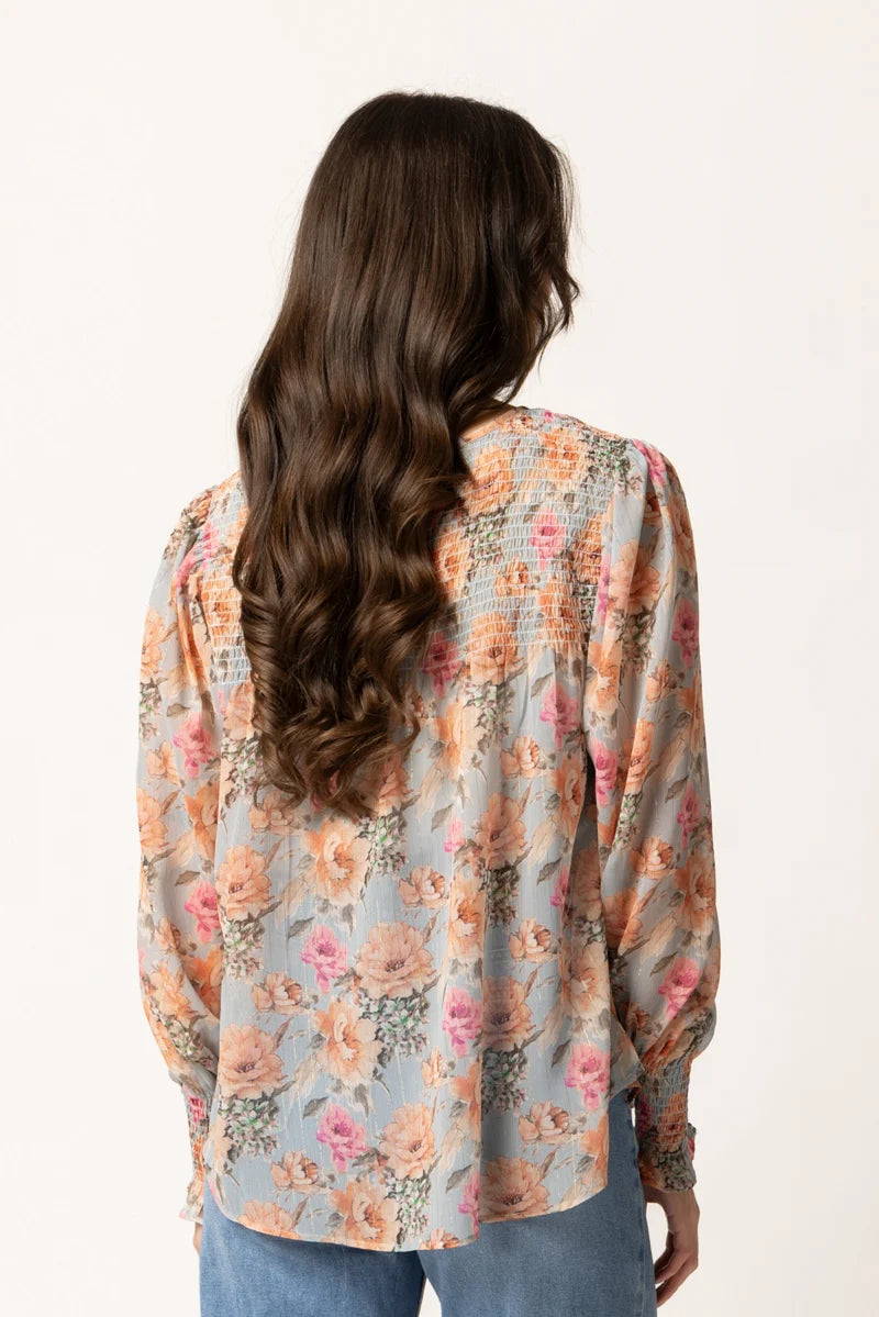 SEEKING LOLA - HUG ME TOP - SPRING SHIMMER
