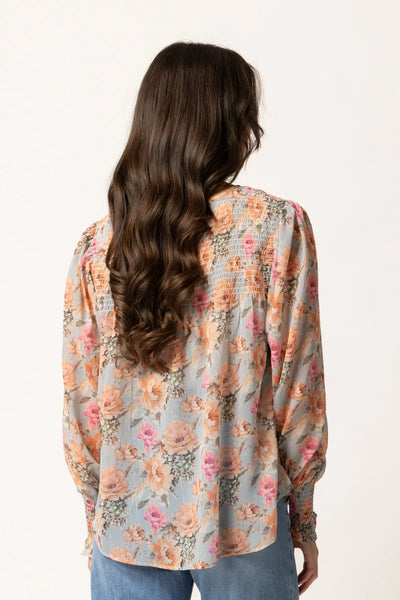 SEEKING LOLA - HUG ME TOP - SPRING SHIMMER