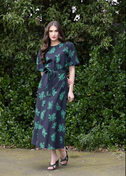 SEEKING LOLA - SPARKLING DRESS - EMERALD