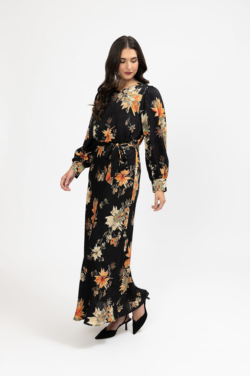 Seeking Lola - WHIMSICAL MAXI DRESS - SUN BOUQUET