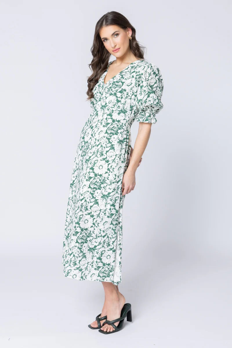 SEEKING LOLA - OPPORTUNITY DRESS - FOREST SHADOW