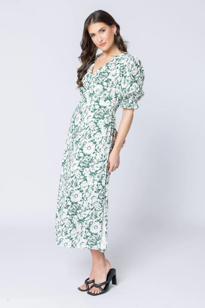 SEEKING LOLA - OPPORTUNITY DRESS - FOREST SHADOW