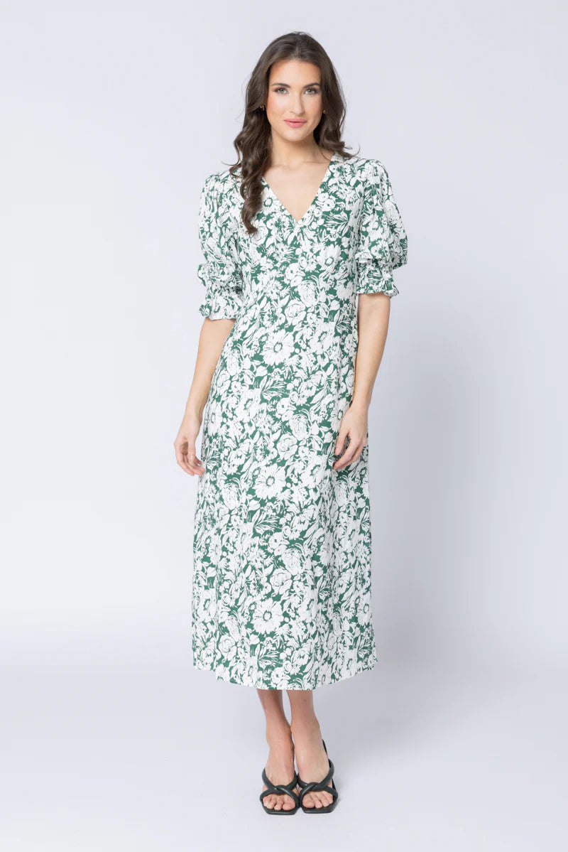 SEEKING LOLA - OPPORTUNITY DRESS - FOREST SHADOW