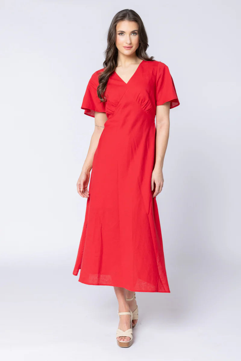 SEEKING LOLA - APPLAUSE DRESS - BERRY