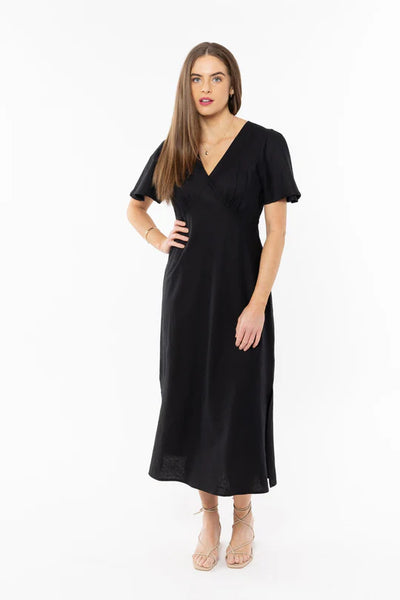 SEEKING LOLA - APPLAUSE DRESS - BLACK