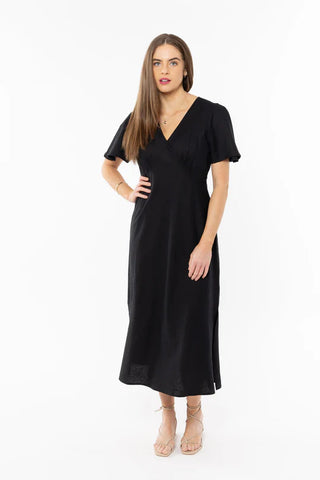 SEEKING LOLA - APPLAUSE DRESS - BLACK