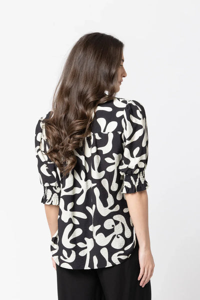 SEEKING LOLA - SS GIFTED TOP - BOLD INK
