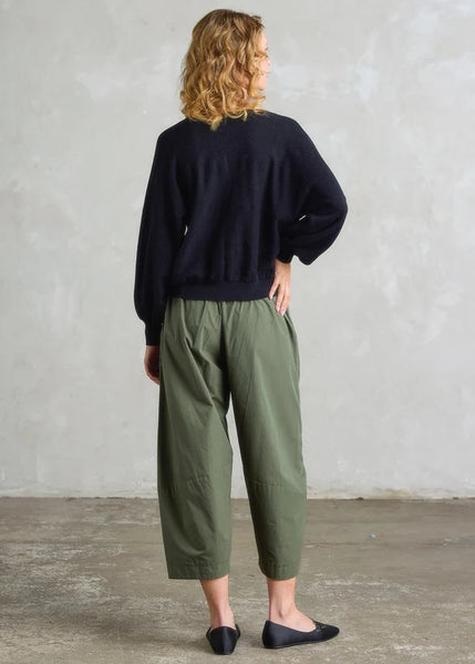 ZAKET & PLOVER - STATEMENT ZIP CARDI - BLACK