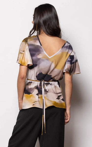 DRESSED - FLORA TOP - HORIZON