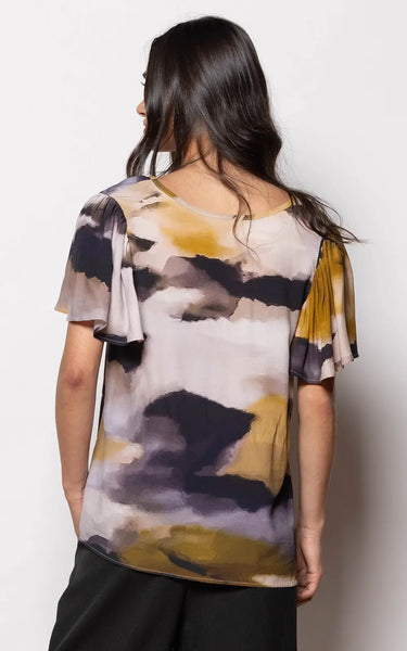 DRESSED - FLORA TOP - HORIZON