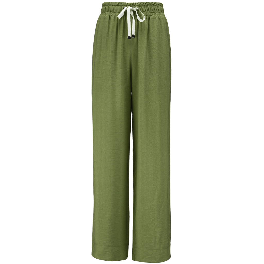 MOKE - INDIANA WIDE LEG PANTS - BONSAI
