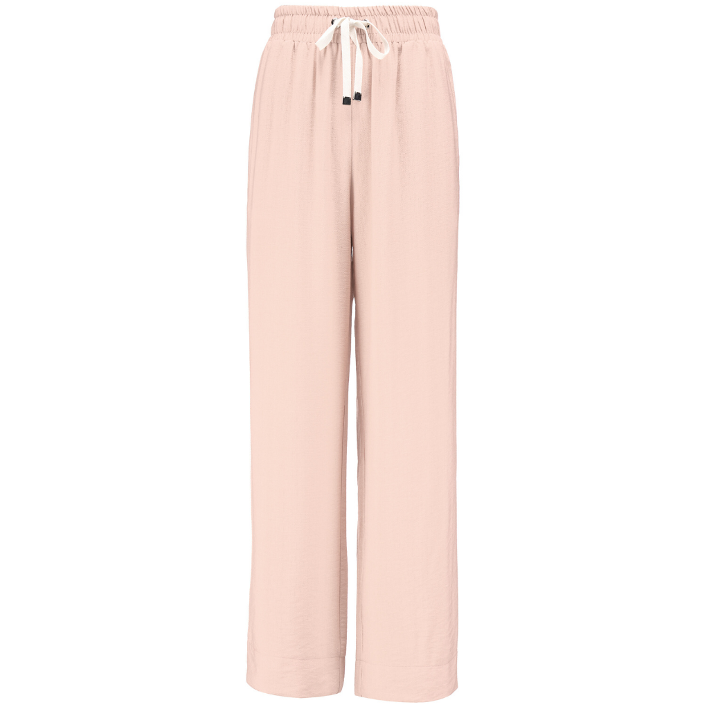 MOKE - INDIANA WIDE LEG PANTS - DUSTY ROSE
