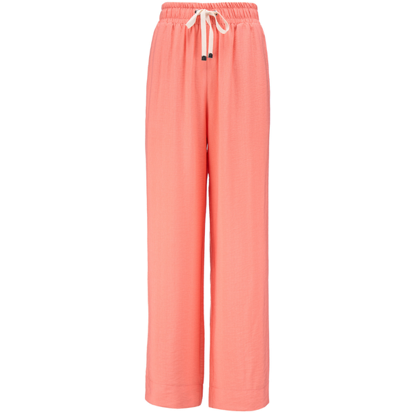 MOKE - INDIANA WIDE LEG PANTS - SUNSET CORAL