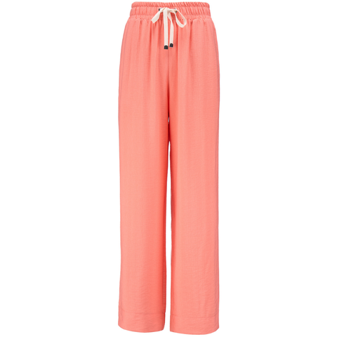 MOKE - INDIANA WIDE LEG PANTS - SUNSET CORAL