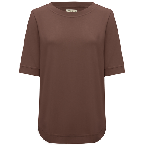 MOKE - RUBY WOMEN'S TEE - COCOA