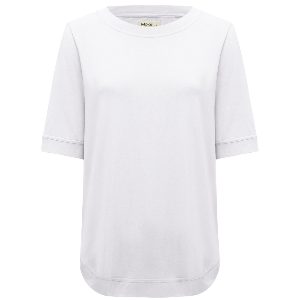 MOKE - RUBY WOMEN'S TEE - WHITE
