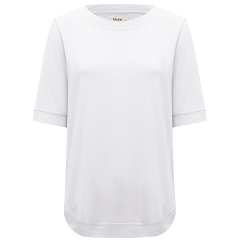 MOKE - RUBY WOMEN'S TEE - WHITE