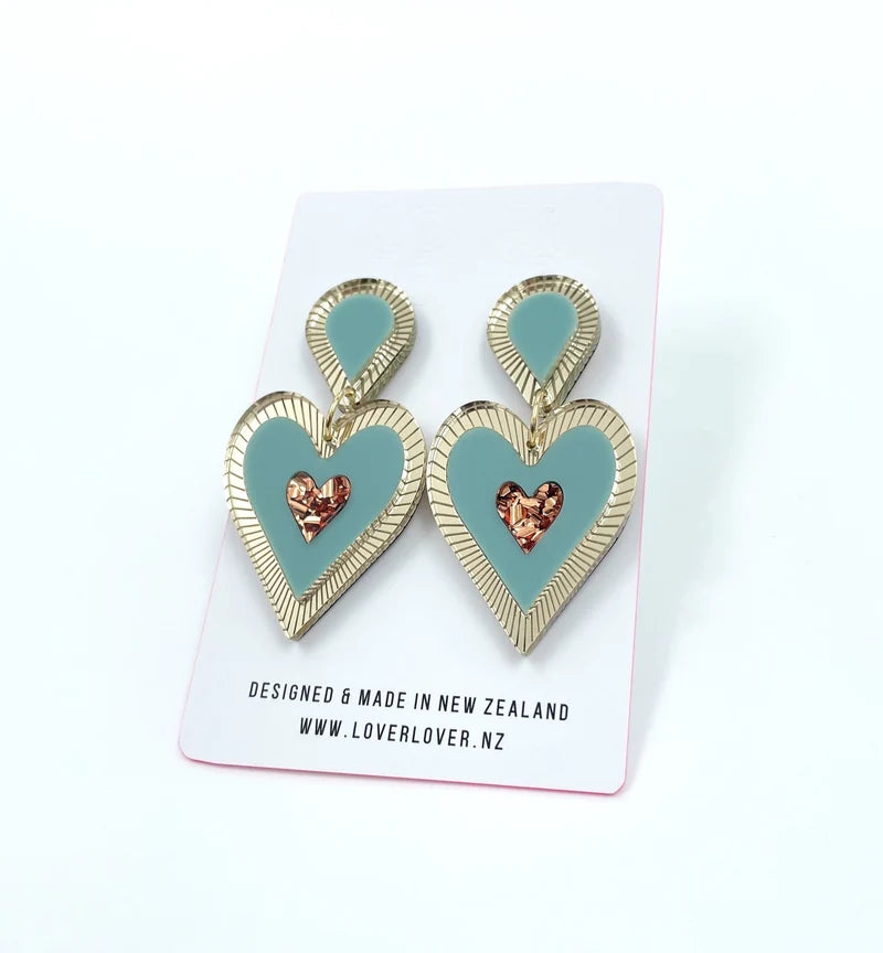 LOVER LOVER FREINA SINGLE DROP - SAGE/COPPER
