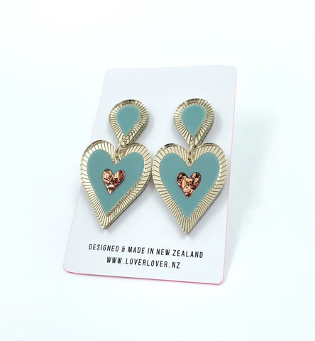 LOVER LOVER FREINA SINGLE DROP - SAGE/COPPER