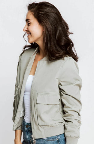ZHRILL - JULIE SOLID JACKET - GREY