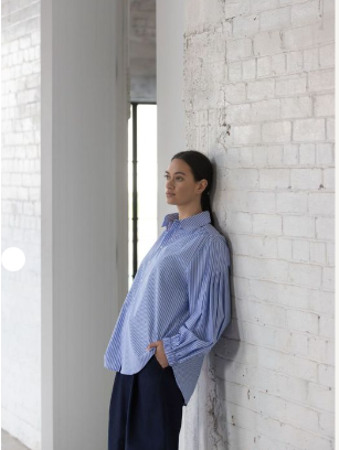 DRESSED - STUDIO SHIRT - BLUE STRIPE