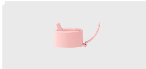 Frank Green FLIP STRAW LID & STRAP - BLUSH