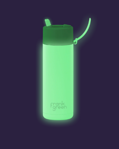 Frank Green CERAMIC REUSABLE BOTTLE - STAR GLOW - 20oz/ 595ML FLIP STRAW