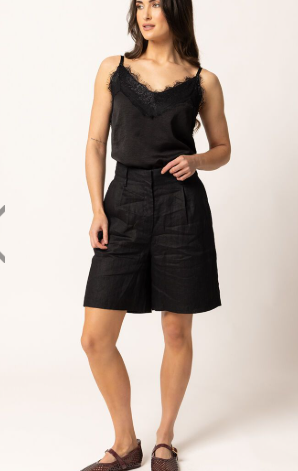 BILLIE THE LABEL - BERMUDA SHORT - BLACK