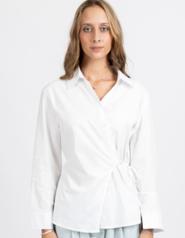 FEDERATION - WRAP IT UP SHIRT - WHITE