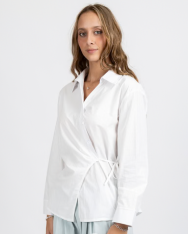 FEDERATION - WRAP IT UP SHIRT - WHITE