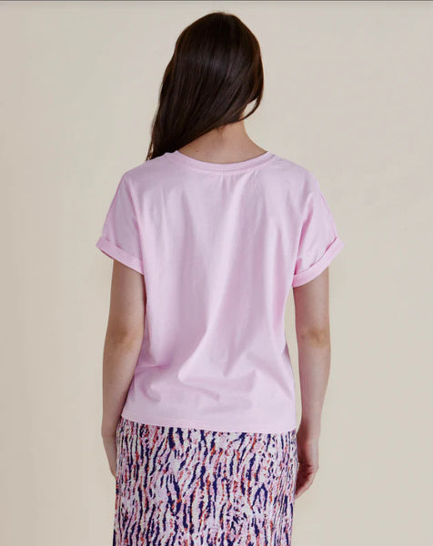 BETTY BASIC - LOVER TEE - PINK/PINK